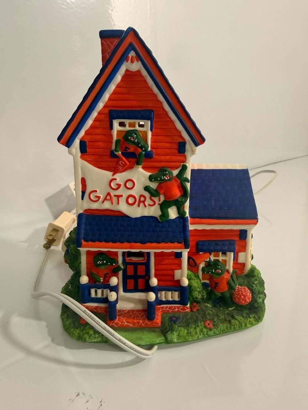 University of Florida Gators Lighted Porcelain House